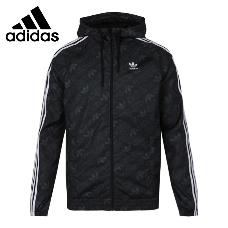 

Original New Arrival Adidas Originals MONO WINDBREAK Men's jacket Hooded Sportswear