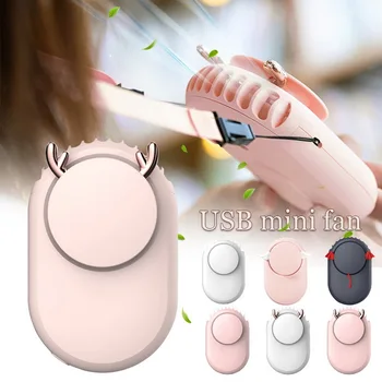 

Neck Hanging Mini Fan Travel Outdoor Portable ventilador Desktop Small fan Air cooler summer Handheld Fan ventilateur