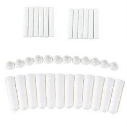 10Pcs Essential Oil Aromatherapy Blank Nasal Inhaler Tubes,Empty Nasal Inhalers for Essential Oils
