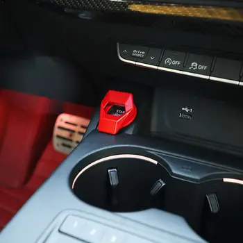 

Engin For Ford Mustang Carbon Fiber Sticker Car Engine Stop Cover Button Start Car Styling Decoration For 2015-2019 Accesso A9J2