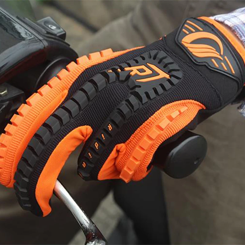 Rcycle RT перчатки Moto внедорожные спортивные перчатки для мотокросса синие перчатки для верховой езды с сенсорным экраном перчатки M/L/XL