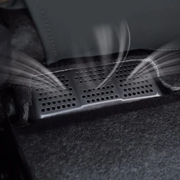 

Accessories Air Outlet Dust Replacement Auto Black ABS Protective Cover