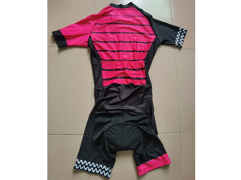 Women Profession Triathlon Suit Clothes Aofly Cycling Skinsuit Body Set Pink Roupa De Ciclismo Rompers Go Pro Team Jumpsuit Kits