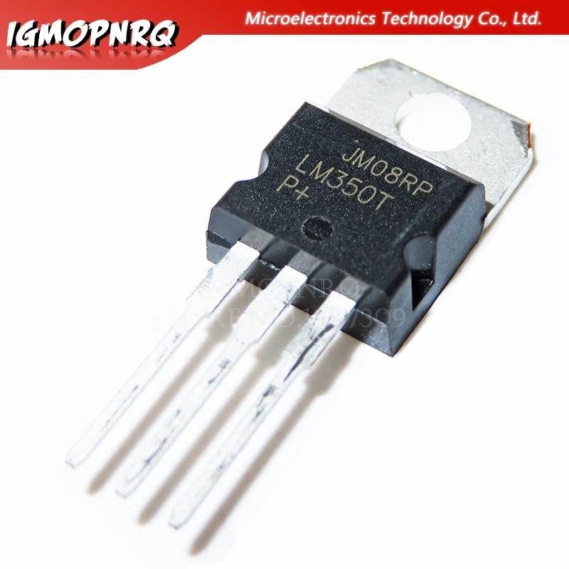10 unids/lote LM350T LM350 ZU-220 IC Triodo Transistor Nuevo