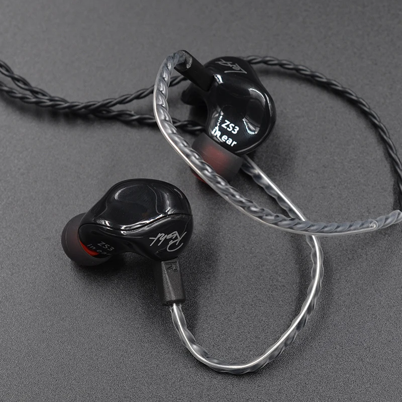 Наушники вкладыши CCA KZ ZS3 эргономичные съемные|Наушники и гарнитуры| |