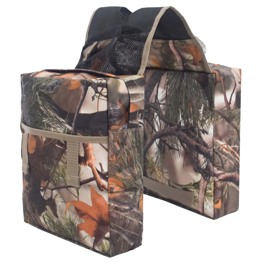 Tanie Motocykl ATV zbiornik torebka podsiodłowa dla quad ATV skuter skuter CAMO