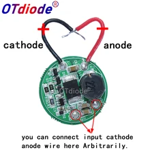 1PCS 1 Modalità di ingresso 3.7 V-30 V dc 28 millimetri HA CONDOTTO Il Driver Per 1pcs 2pcs 3pcs XML T6/U2 XM-L2/XPL HA CONDOTTO LA Torcia Elettrica o 12V Batteria Auto Luce
