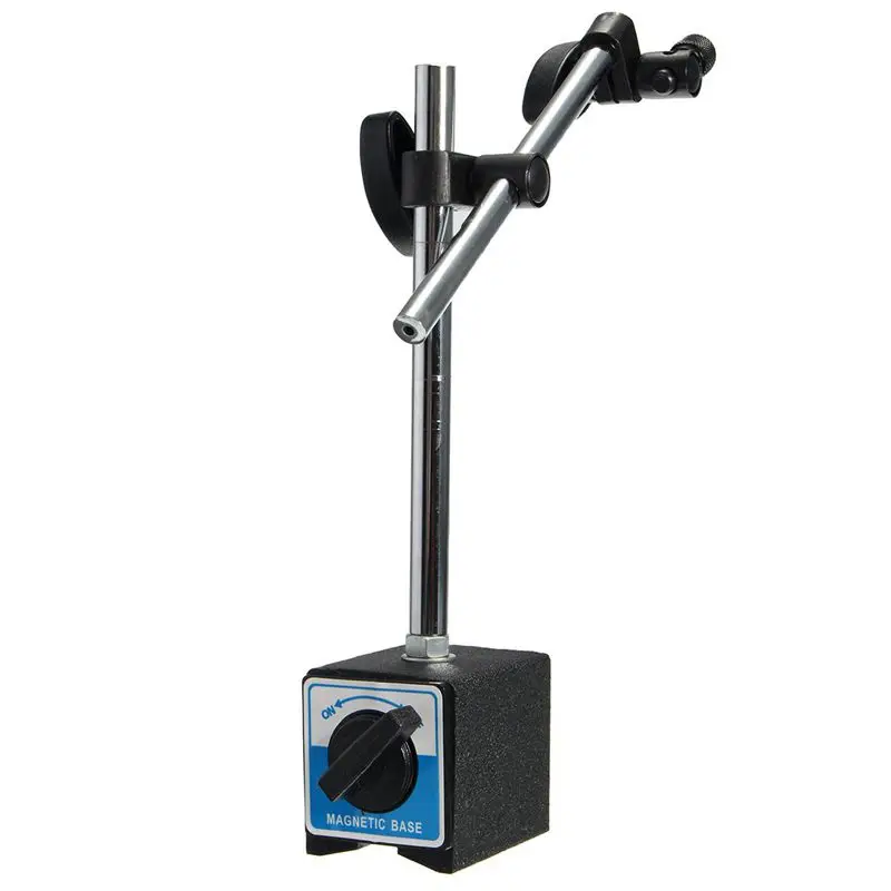 

Magnetic Base Holder With Double Adjustable Pole For Dial Indicator Test Gauge Ymb-B