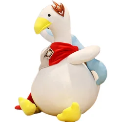 60cm pato brinquedo de pelúcia recheado bonecas animais macios brinquedos kawaii travesseiro natal presente aniversário para crianças