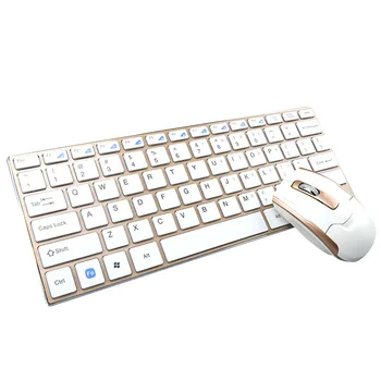 

Hk3910 Wireless Keyboard and Mouse Set Ultra-Thin Wireless Mini Keyboard and Mouse Kit Office Computer Set