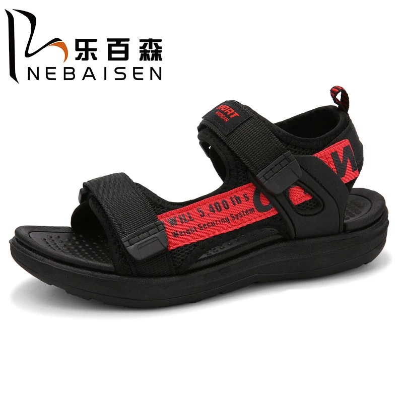 NEBAISEN-Sandalias deportivas ligeras para niños y niñas, sandalias suaves cómodas, zapatos de playa, gran oferta, talla 28 a 41