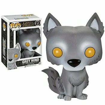 

Funko Pop Power Game Grey Wind 23 # Direwolf Garage Kit Decoration Model Doll Rob Stark