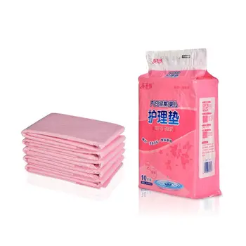

10Pcs Pink Disposable Adult Pregnancy Senior Nursing Urinary Incontinence Urine Pad High Absorbent Breathable Mat Diaper Sheets
