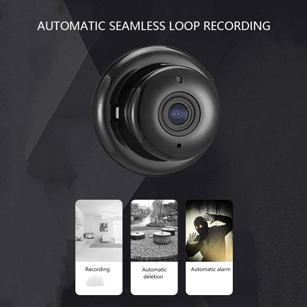 Домашняя камера безопасности 960P беспроводная мини wifi видеокамера с ночным видением умная IP камера Автоматический монитор детский монитор наблюдения