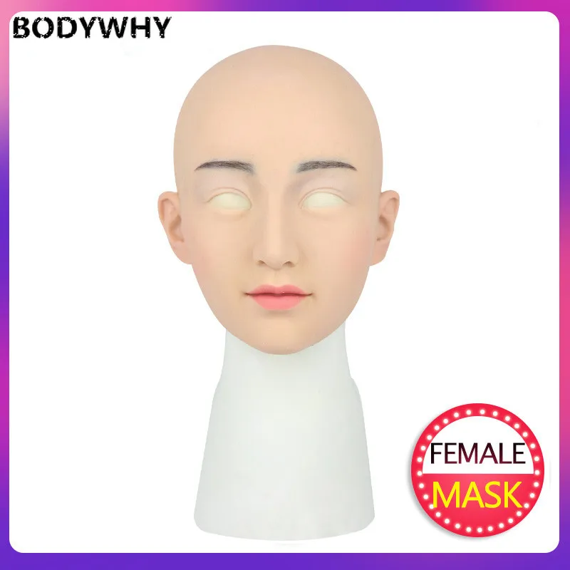 

Crossdresser Mask Soft Silicone Artificial Realistic Skin Transgender Latex Sexy Cosplay for Male Shemale Drag Queen Cosplay