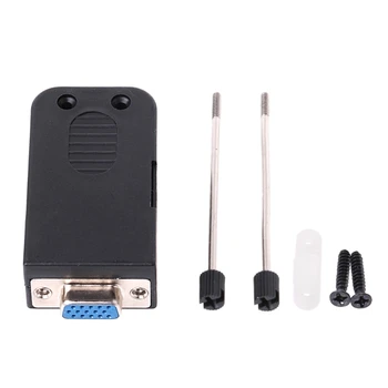 

D-SUB DB15 VGA Female Male Plug Breakout Terminals Screw Type DIY Connector