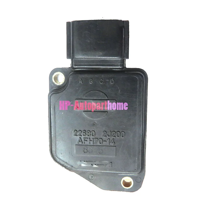 Air Flow Sensors 22680-2J200 AFH70-14 Auto Air Flow Sensors for Nissan Ford 01