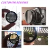 SLR DSLR Camera Variable ND Filter Neutral Density Fader Adjustable ND2-400 37 40.5 43 46 49 52 55 58 62 67 72 77 82 86 mm 5