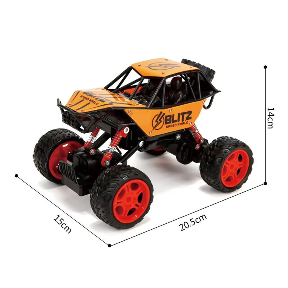 Сплав корпус в виде ракушки Рок Гусеничный 4WD двойные двигатели внедорожник RC автомобиль пульт дистанционного управления багги Bigfoot скалолазание автомобиль игрушки