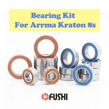 Zestaw łożysk kompatybilny dla Arrma Kraton 8s zestaw łożysk kulkowe precyzyjne kolor uszczelki gumowe 26 sztuk