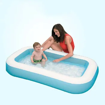 

Inflatable Swimming Pool Children'S Home Swimming Pool Large Square Summer Play Pool Toy Ocean Ball Pool #YL5