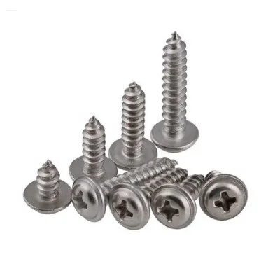 M6 x 10Pieces-16mm -vis autotaraudeuse à tête ronde en acier inoxydable