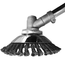 Стальные колеса рыхлитель для сада домашняя газонокосилка ручная косилка колледж парк открытый газон завод цветок триммер садовые чистящие аксессуары