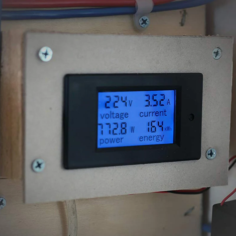 Ac 80~ 260V 100A измеритель мощности точный Вольтметр Амперметр кВтч Ватт счетчик энергии Напряжение Ток измеритель мощности тестер