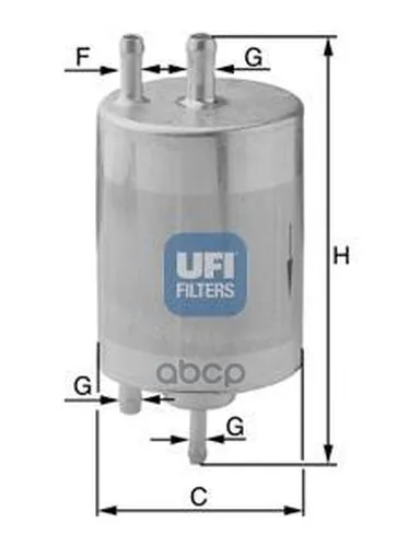 Фильтр Топливный, Бензин Ufi 3183400 UFI арт. 3183400