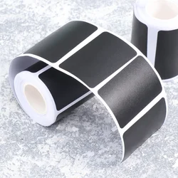 2pcs despensa etiquetas frascos especiarias adesivos cozinha organizadores armazenamento jar etiqueta removível chalkboard spice tag (preto)