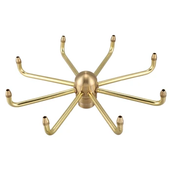 

1.5 Inch DN40 Brass Windmill Rotating Fountain Nozzle Water Pond Fountain Nozzle Rotating Nozzle Automatic Rotation Landscape Fo