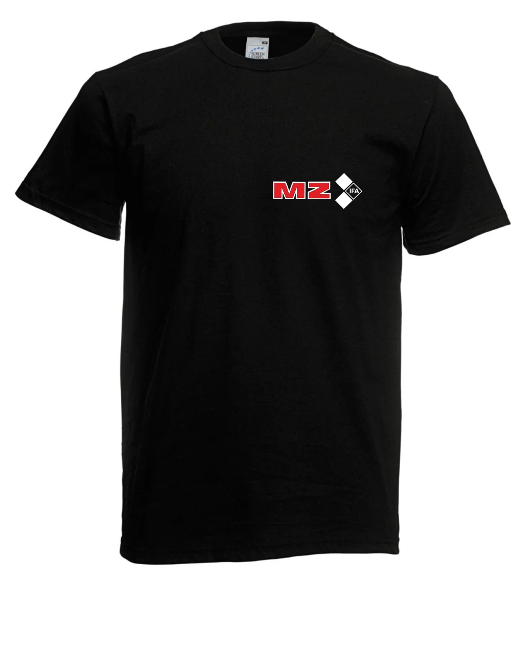 2018 New Men'S Herren T-Shirt MZ I Motorrad DDR Spruche Fun Lustig Remington Logo Print T Shirt Men 100% Cotton T-shirt | Мужская