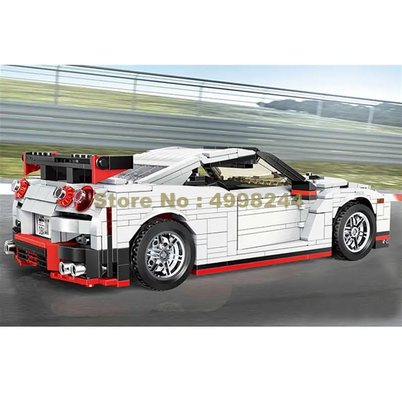 13104 1024 шт technic gtr скоростной гоночный автомобиль строительные блоки кирпичи игрушки