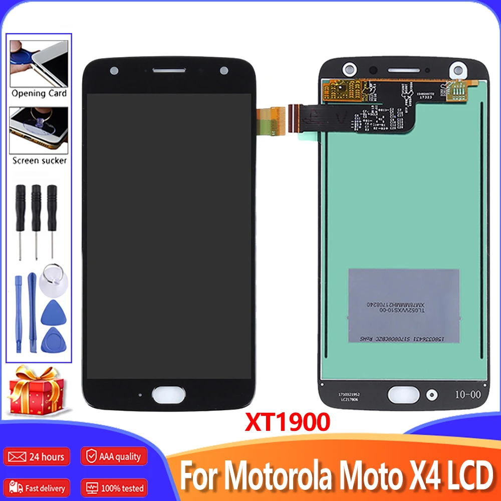 5 2 &quotОригинальный ЖК-дисплей для Motorola Moto X4 сенсорный экран дигитайзер в сборе