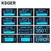 KSGER V3.1S OLED T12 Solder Iron Temperature STM32 Controller Welding Tools Electronic Soldering Wake-Sleep Shock 24V72W 5
