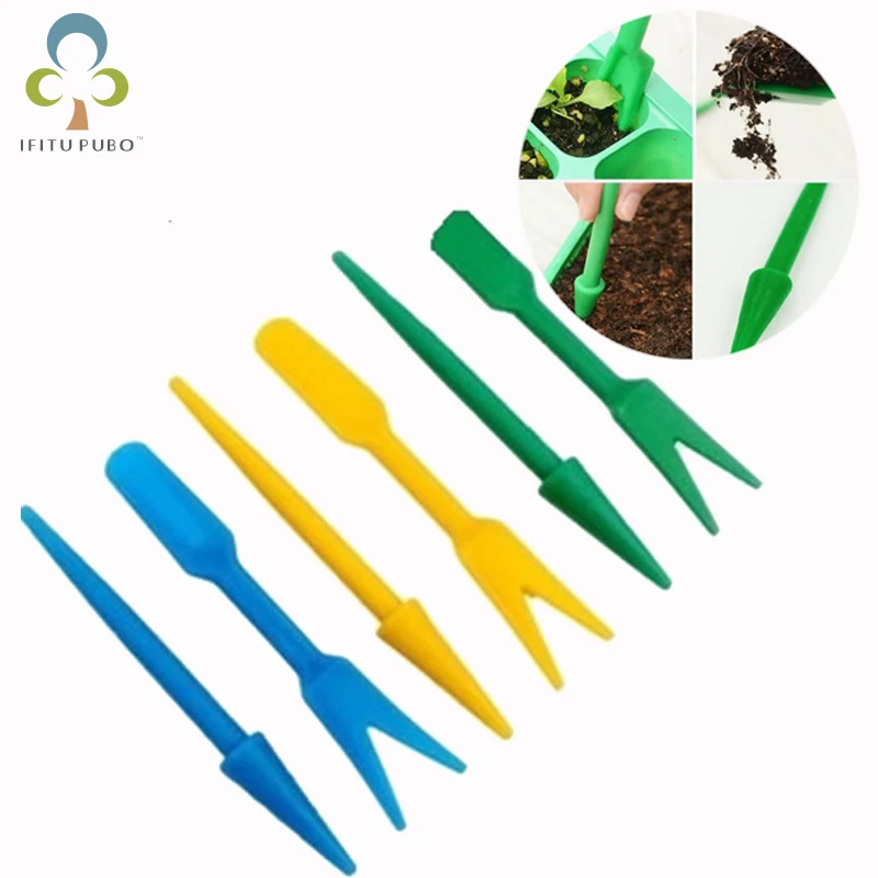 2Pcs Multi-skin Transplanter Planter Seedling Machine Punch Locator Succulent Planting Seedlings Gardening Supplies LXX | Дом и сад