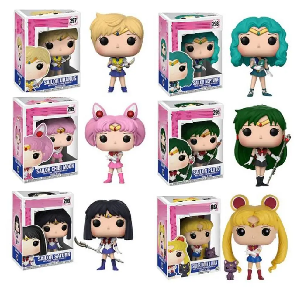 POP Сейлор Мун Chibiusa Meiou сетсуна Kaiou фигурки PVC Моделя с хорошим спросом Игрушки для