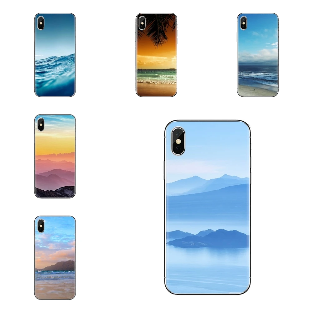 Мягкие чехлы для samsung Galaxy S2 S3 S4 S5 MINI S6 S7 edge S8 S9 Plus Note 2 3 4 5 8 Coque Fundas горы Европа синее