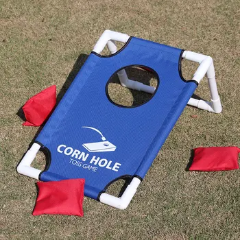 

2020 New Bullseye Bounce Tri Toss Cornhole Toss Games Cornhole Board Sports Games for All Ageswith 8 Sandbags High Quality