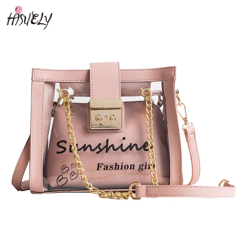 2020 Горячая Распродажа Новая женская прозрачная сумка Прозрачная ПВХ маленькая