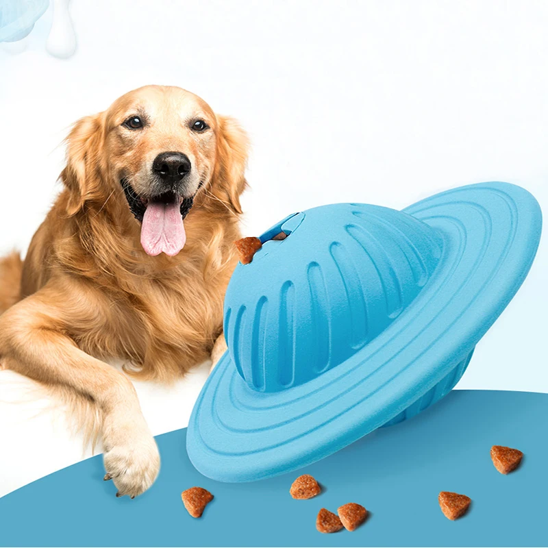 

Pets Dogs Leaking Bite Toy Multi-Function Rolling Leaking Food Ball Puzzle Leaking Device For Small Medium Large Dogs Training