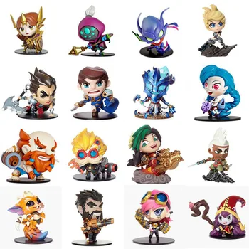 

Chinese Cartoon Characters Game Doll Children Adult Toys For LPL Super Hero Kids Favorite Car Ornaments Blind Monk EZ League