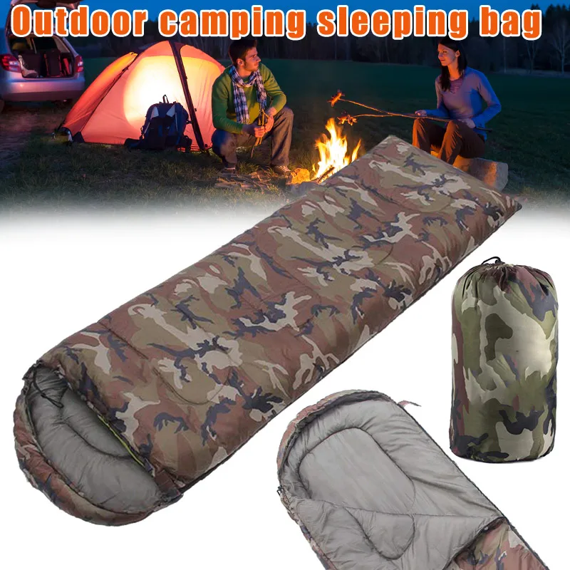 Популярный спальный мешок AD-Outdoor портативный легкий теплый мешок-конверт для