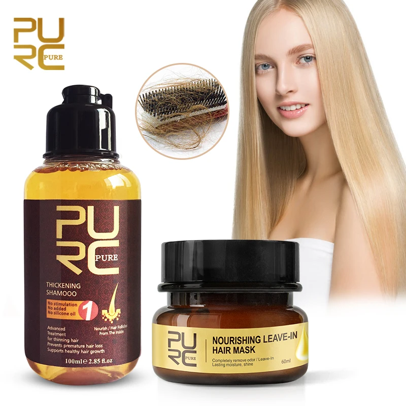 Smelly Scalp And Hair Loss Treatment Ginger Shampoo With Hair Mask For