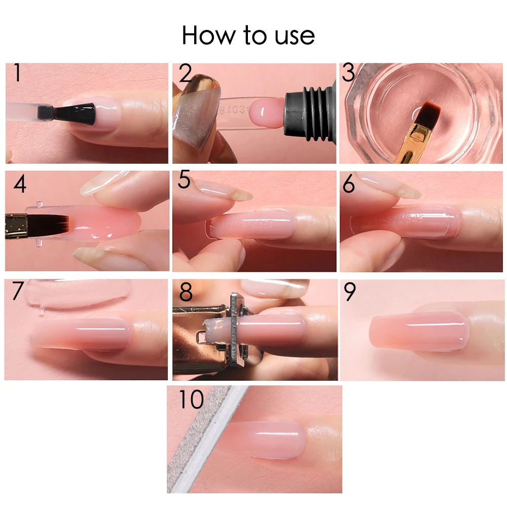 LOPHIA Poly Nail Gel 15ml Builder Extension Gel Semi Permanent Hybrid Varnishes Gel Polish All For Manicure Nail Art Design LOPHIA Poly Nail Gel 15ml Builder Extension Gel Semi Permanent Hybrid Varnishes Gel Polish All For Manicure Nail Art Design