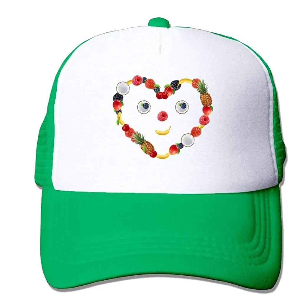 Сетчатая Кепка на заказ бейсболки ананас Сердце Регулируемая Спортивная Кепка s
