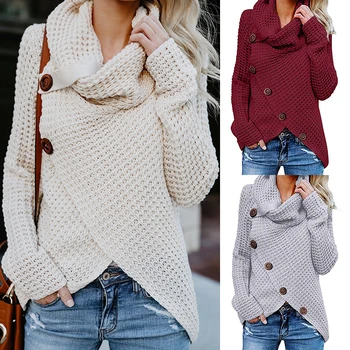 

Women's Cardigan Knitwear Long Sleeve Sweater Jumper Outwear Knitted Tops Winter