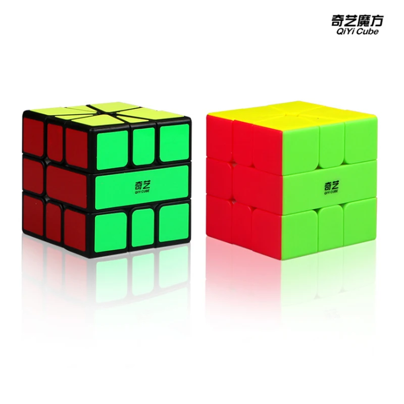 QiYi QiFa SQ1 разноцветный волшебный куб cubo magico образовательные игрушки для детей и