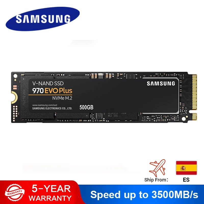 Samsung ssd 1TB M.2 M2 1 ТБ 250 ГБ SSD 500 Гб 970 Evo Plus HHD Nvme Внутренний твердотельный накопитель