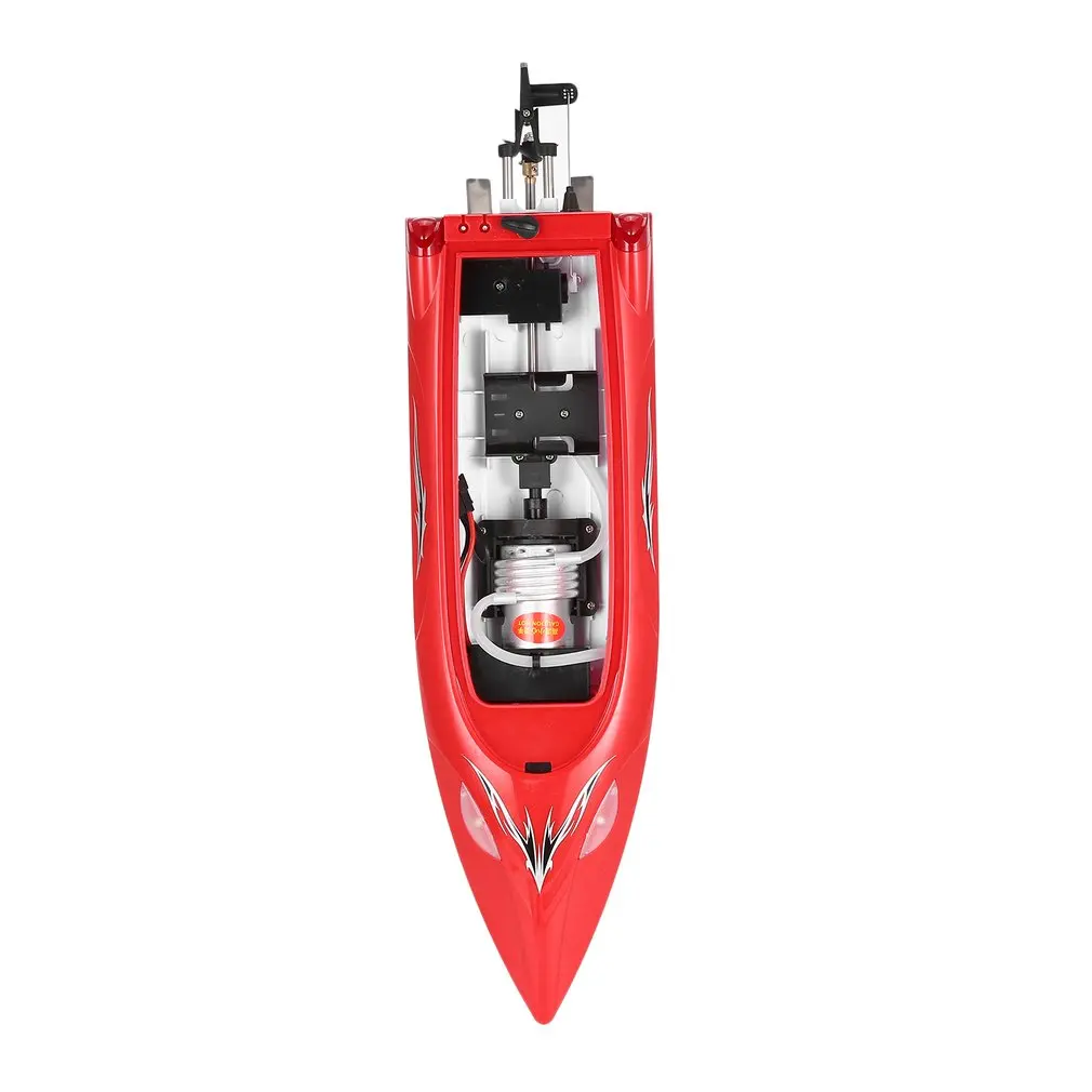 HONGXUNJIE RC лодка HJ806 47 см 2,4 г RC 30 км/ч высокоскоростная гоночная лодка система водяного охлаждения перевернутая всенаправленная напряжение Promp
